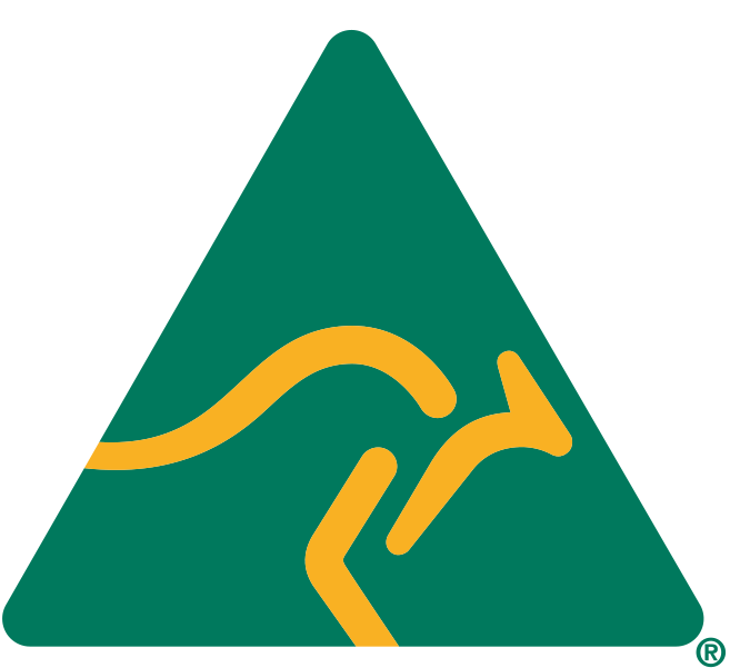 Australian Made logo - UNEKE alpaca duvets, licence 20434